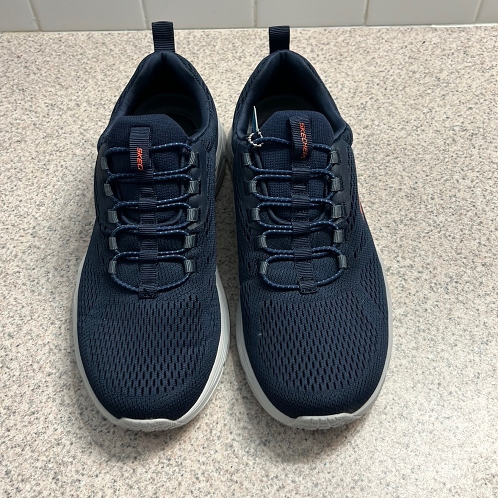 NWT Skechers Relaxed Fit sneakers Navy Blue Pair #2 - Picture 3 of 9